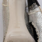 TOM FORD Silver Texture Leather Ombre Pumps