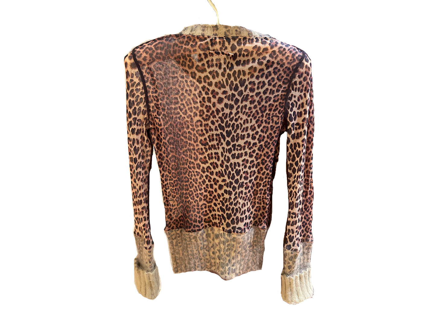 JEAN PAUL GAULTIER Oberteil mit Leopardenmuster