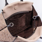 LOUIS VUITTON Monogram Velour Leather Beige Cachemire Tuffetage W BB Bag