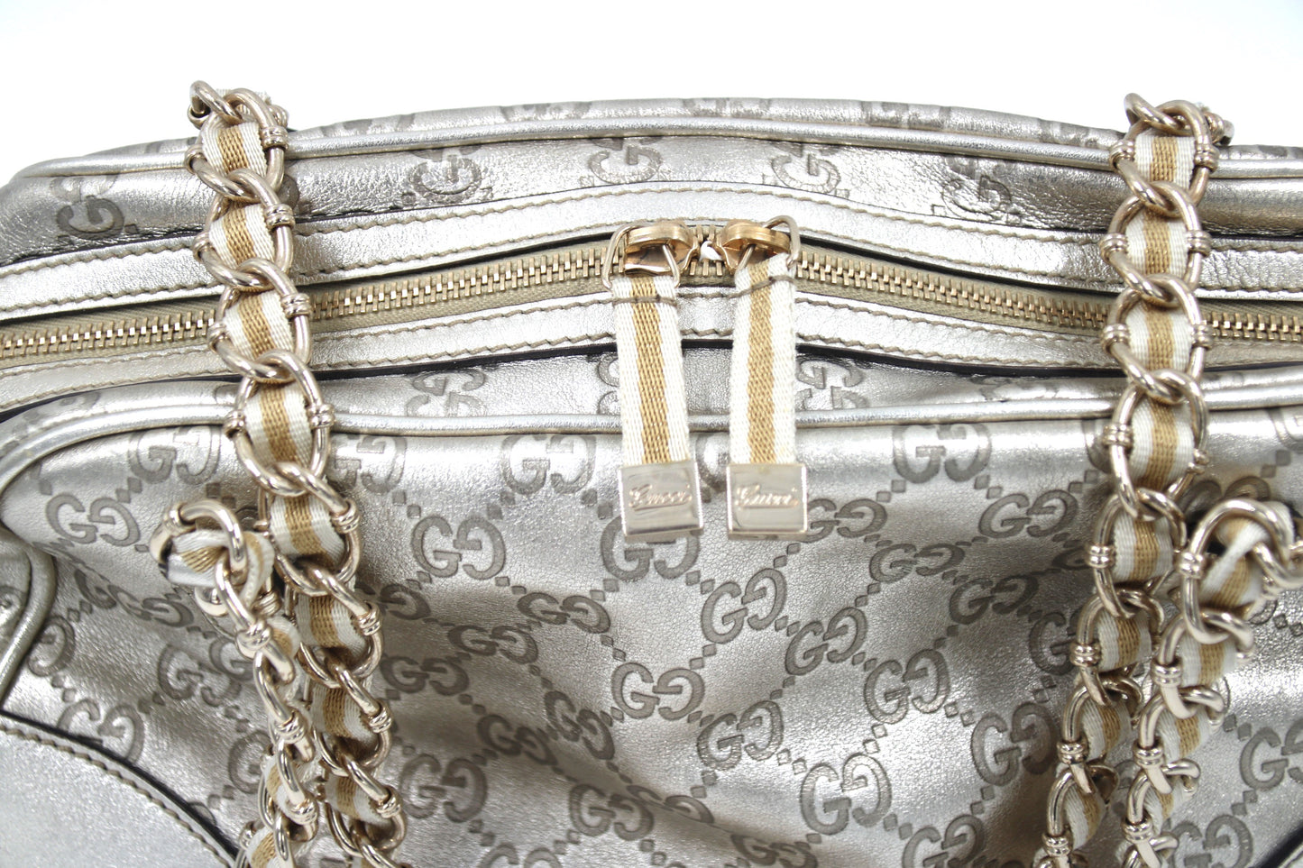 GUCCI Green Python Leather Shoulder Bag | Exquisite Elegance and Luxury