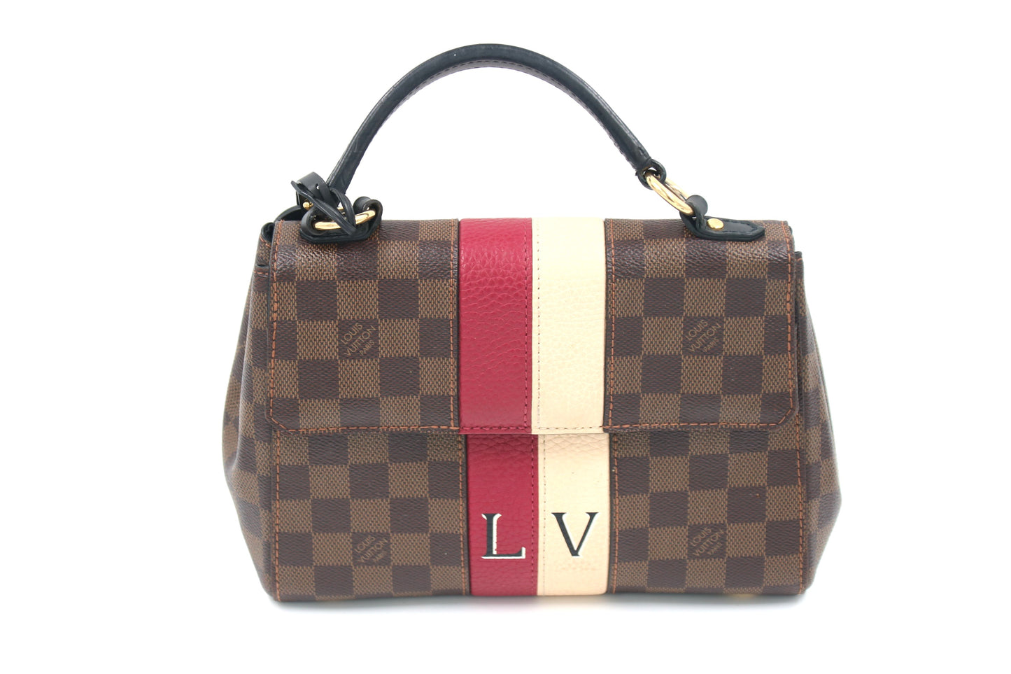 LOUIS VUITTON Damier Ebene Bond Street BB 2way Top Handle Bag