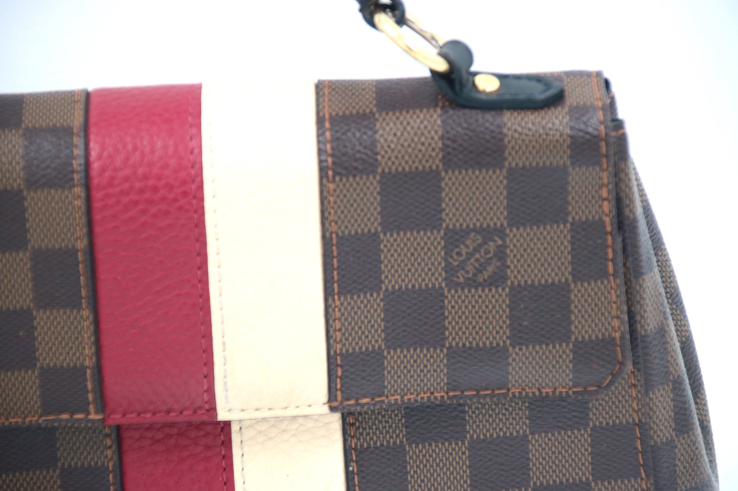 LOUIS VUITTON Damier Ebene Bond Street BB 2way Top Handle Bag