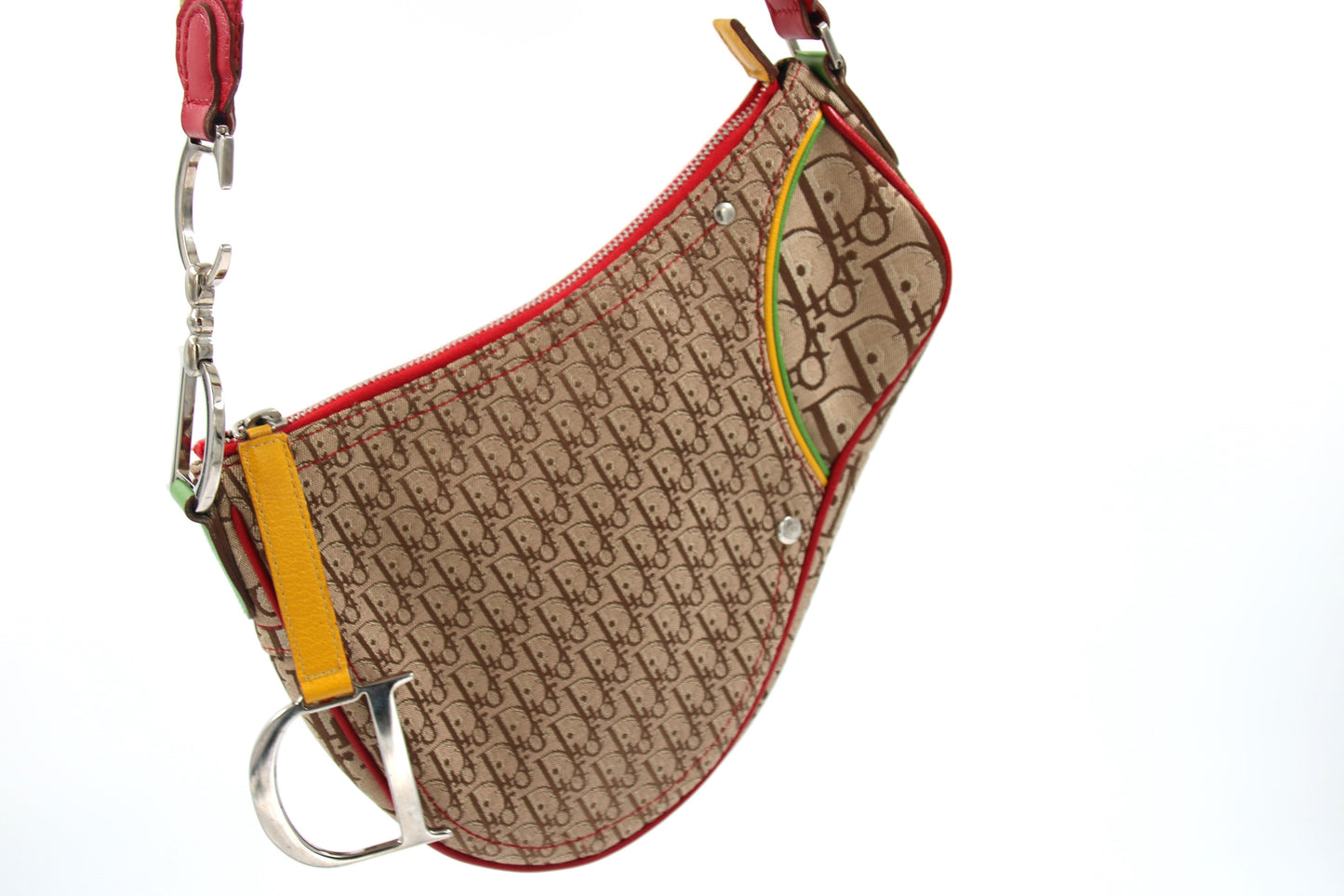 DIOR Diorissimo Rasta Saddle Bag