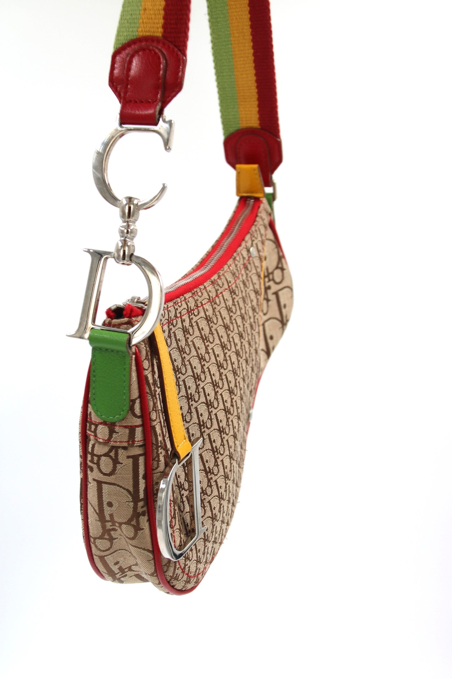 DIOR Diorissimo Rasta Saddle Bag