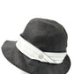 CHRISTIAN DIOR Black Straw Hat | Size T4 (Children) | Good Condition