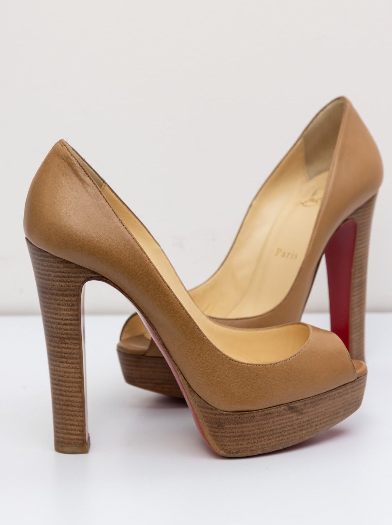 Christian Louboutin Tan Pumps