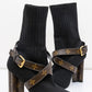 LOUIS VUITTON Silhouette cloth Ankle Boots