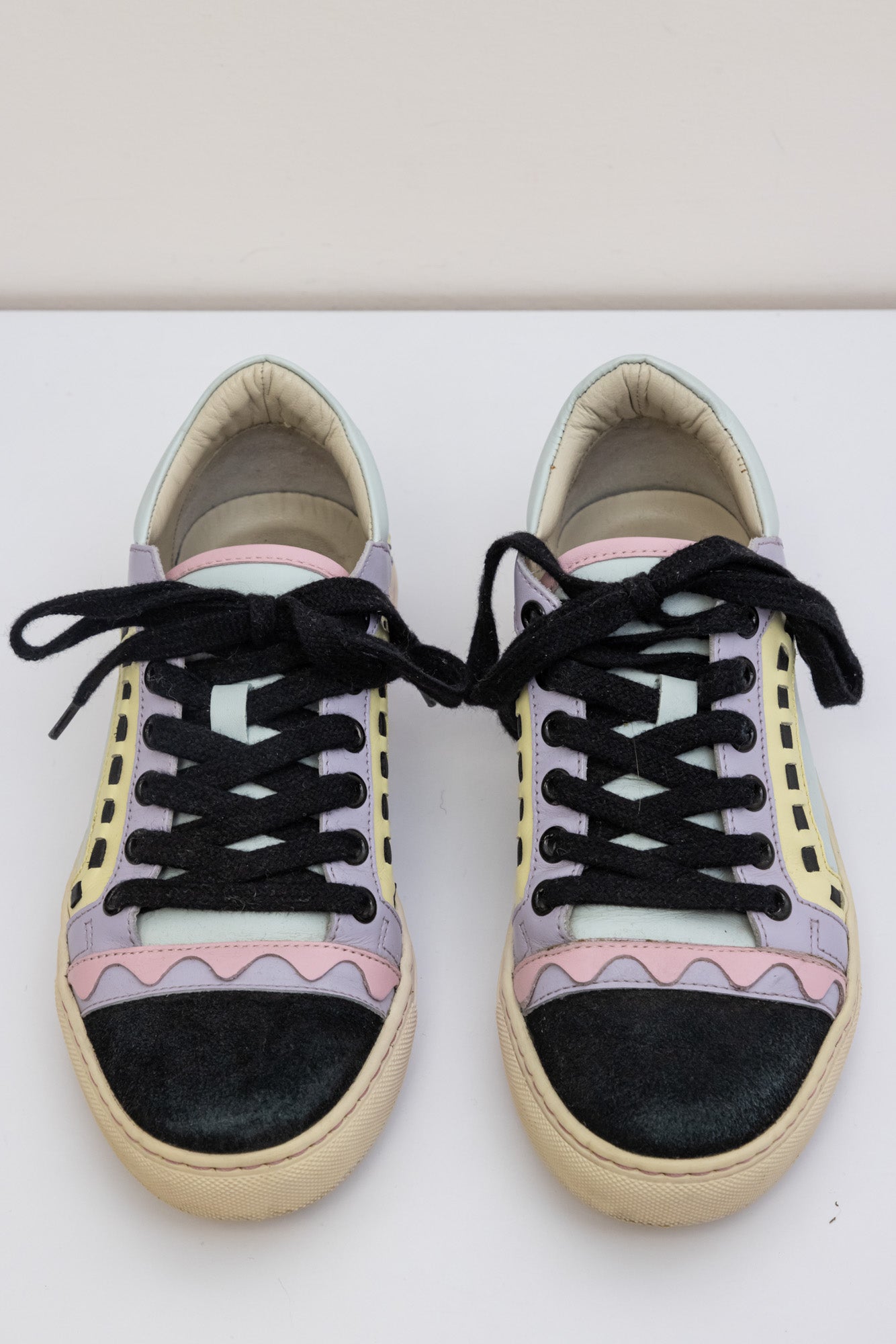 Sophia Webster Multicolour Leather Trainers Size 36.5 | Stylish and Comfortable Footwear
