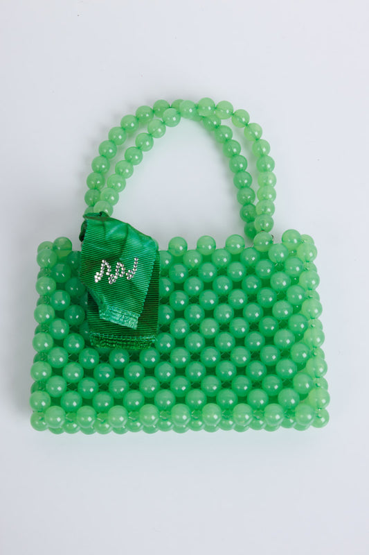 MiMiSol Mini Green Beads Girl Bag