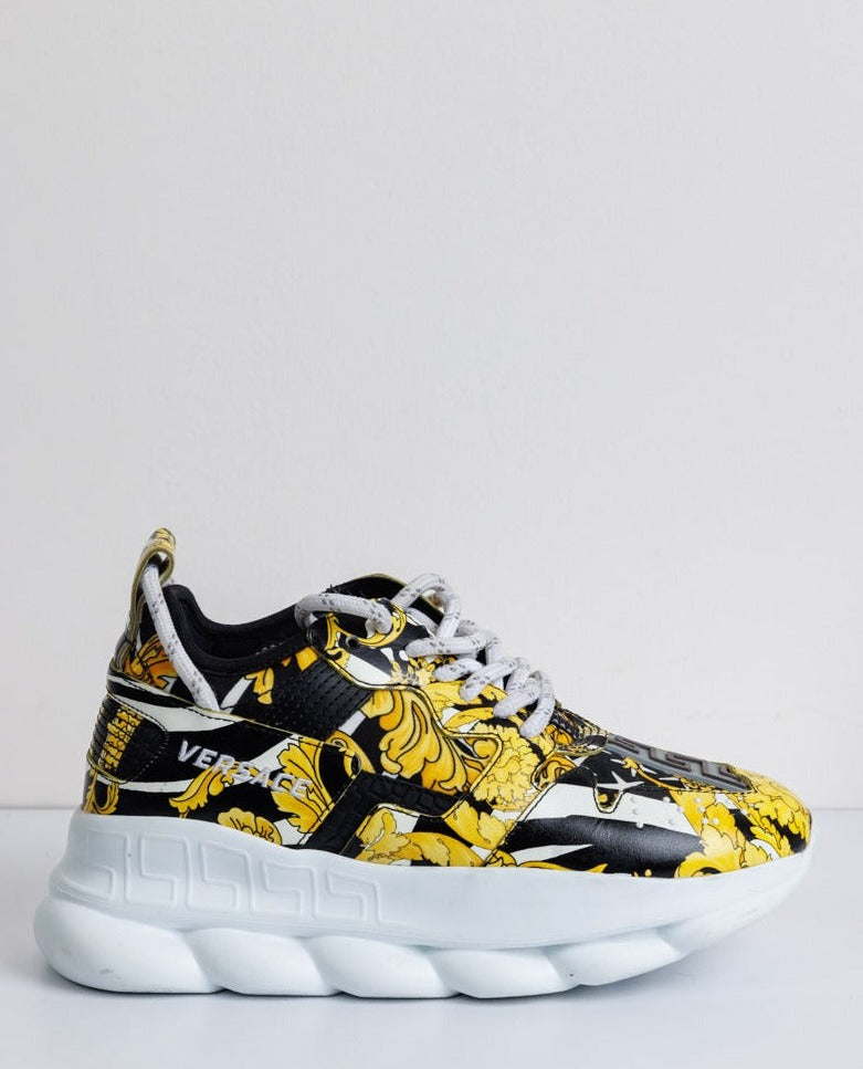 Chain reaction sneakers versace best sale