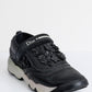 CHRISTIAN DIOR Black Fusion Low Sneakers | Leather and Rubber Trim 