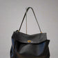 BALENCIAGA Rodeo Black Leather Bag – Luxury Designer Handbag, 41x30x11 cm, Made in Italy | Very Good Condition