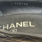 CHANEL Black Quilted Leather High Heels, Size 38 C - Timeless Elegance