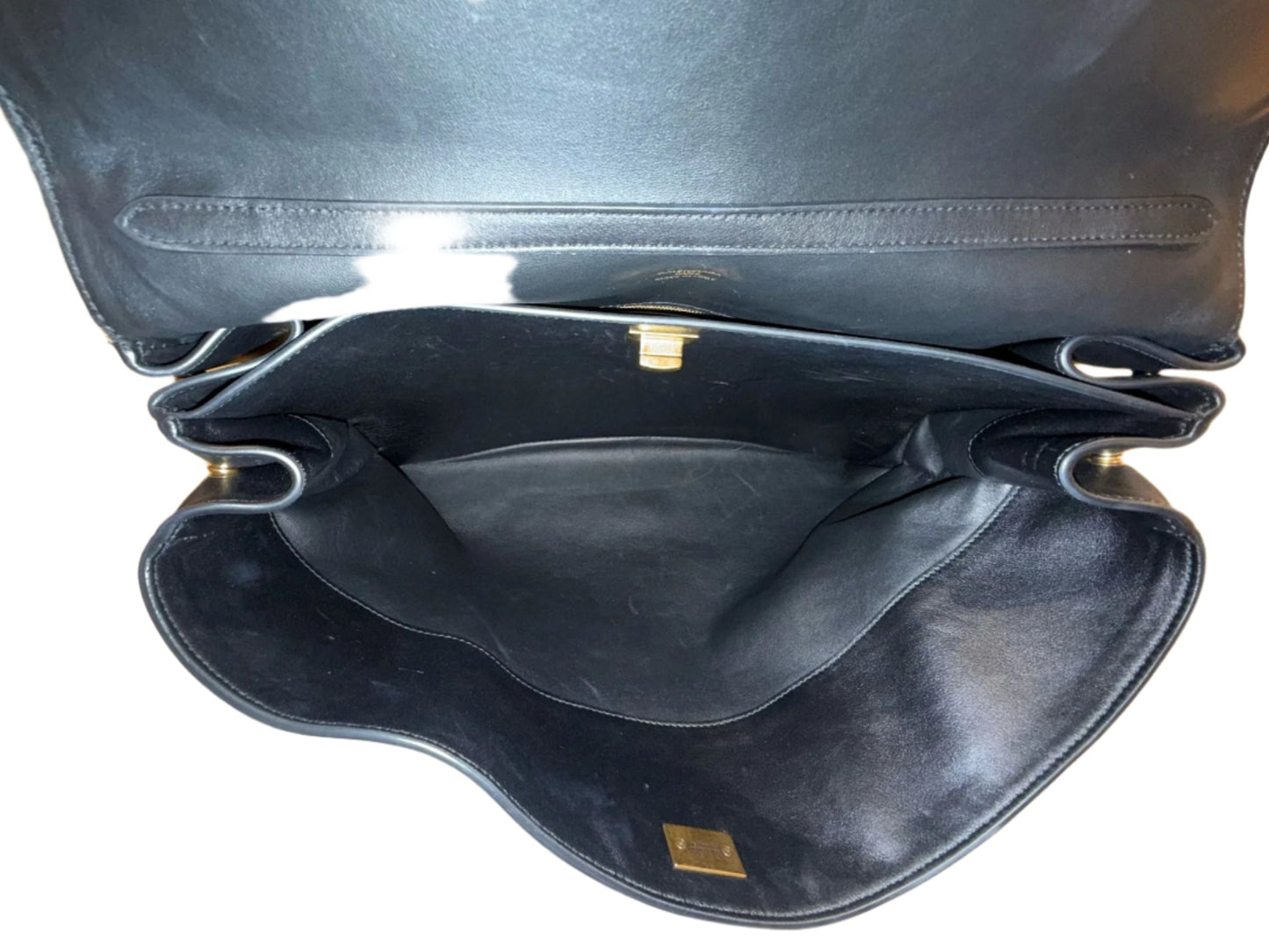 BALENCIAGA Rodeo Black Leather Bag – Luxury Designer Handbag, 41x30x11 cm, Made in Italy | Very Good Condition