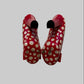 Authentic Louis Vuitton x Yayoi Kusama Red Patent Leather Polka Dot Pumps EU 38 – Collector’s Edition