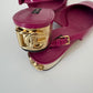 DOLCE & GABBANA Pink Block heel Slingback Sandals Size IT 40