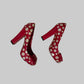 Authentic Louis Vuitton x Yayoi Kusama Red Patent Leather Polka Dot Pumps EU 38 – Collector’s Edition