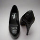 CHANEL Black Quilted Leather High Heels, Size 38 C - Timeless Elegance