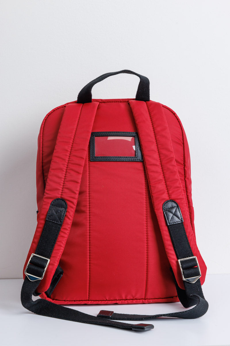 DOLCE & GABBANA Red Nylon Ladybug Backpack