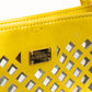 DOLCE &amp; GABBANA Mädchenhandtasche aus gelbem Leder
