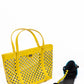 DOLCE &amp; GABBANA Yellow Leather Girls Handbag | Stylish and Timeless Piece