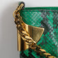 GUCCI Green Python Leather Shoulder Bag | Exquisite Elegance and Luxury