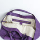 GUCCI Mittlere Soho-Tasche aus gekrispeltem Leder in Lila | Charakteristisches GG-Design