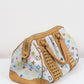 Louis Vuitton White Multicolor Monogram Canvas Courtney MM Bag | Stylish and Timeless Piece