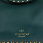 VALENTINO GARAVANI Rockstud Medium Tote עור עגל ירוק