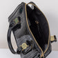 Junge VERSACE Medusa-Handtasche aus schwarzem Lackleder für Mädchen