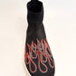 Chiara Ferragni Black Cloths Hot Dishes Sock Sneakers Trainers Size 38