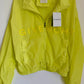Givenchy Yellow Windbreaker Jacket with Embroidered Logo, Size 40 – New with Tags, Made in Italy