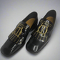Christian Dior Black Patent Leather Flats – Size 38, Timeless Italian Luxury