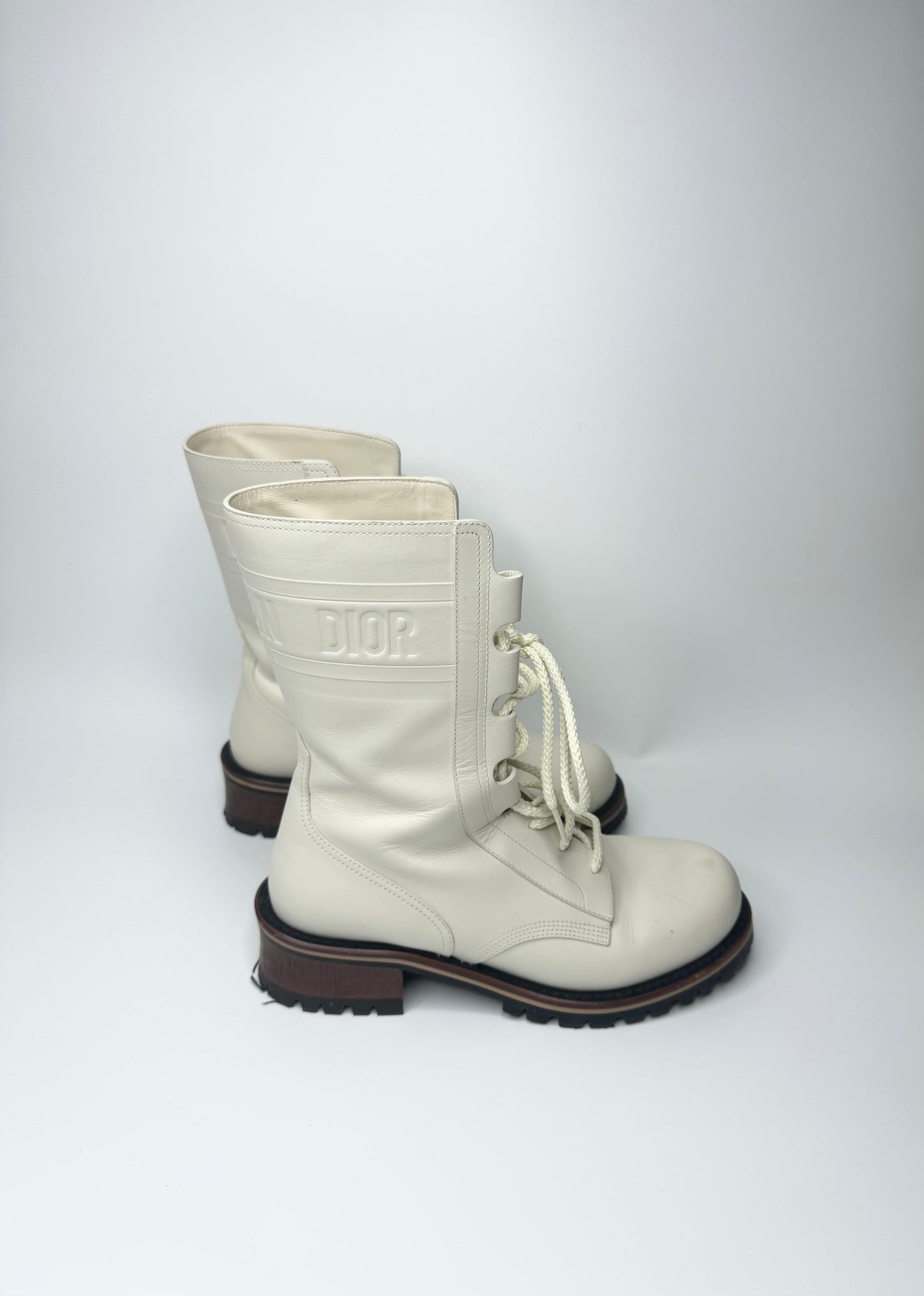 Christian Dior Leather Quest Tall Boots 