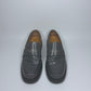 CHRISTIAN DIOR New Boy Grey Leather Flats – Size 38 | Authentic Luxury, Made in Italy