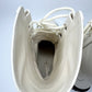 Christian Dior Off-White Cream Leather Lace-Up Tall Boots Size 38 – Italian Elegance