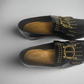 Christian Dior Black Patent Leather Flats – Size 38, Timeless Italian Luxury