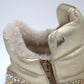 MI MI SOL Gold Embellished Fur Boots Size 38