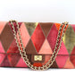 MOSCHINO Cheap and Chic leather colorful bag