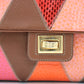 MOSCHINO Cheap and Chic leather colorful bag