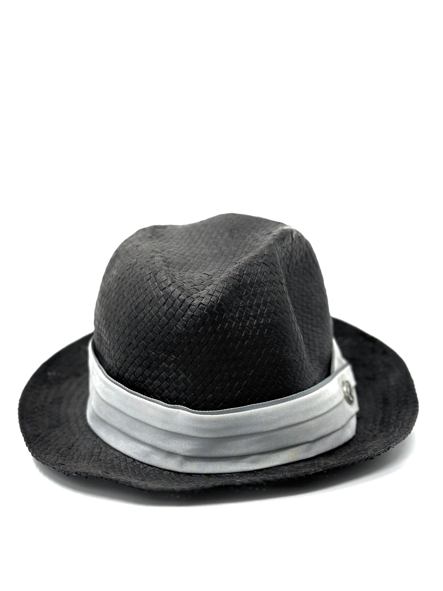 Chapeau de paille noir CHRISTIAN DIOR | Taille T4 (Enfants) | Bonne condition