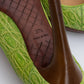 BOTTEGA VENETA Green Alligator Leather Toe-Peep Pumps