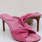 JACQUEMUS Pink 'Les Mules Bagnu' Heeled Sandals | Size IT 35 | Made in Italy