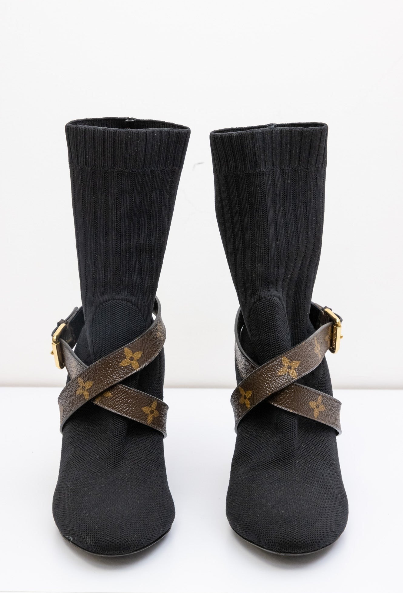 LOUIS VUITTON Silhouette cloth Ankle Boots – InFashionForever