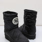 Dolce & Gabbana Kids Black Boots with Patch Logo
