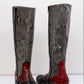 Missouri Crocodile Leather Knee-High Boots | IT 37 | Made in Italy