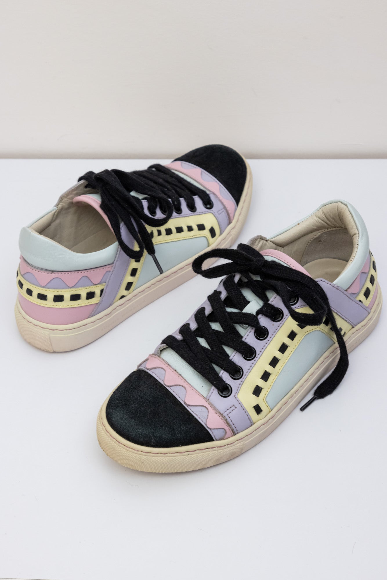 Sophia Webster Multicolour Leather Trainers Size 36.5 | Stylish and Comfortable Footwear