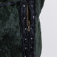 LANVIN Fourier Dark Green Fur Vest – Size 40 | 100% Fur, Made in Italy | Excellent Condition