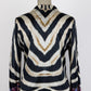 ROBERTO CAVALLI Multicolor Zebra-Print Silk Shirt