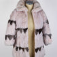 MANUDIECI Pink Fur Coat for Girls, Size 6A | Made in Italy | Good Condition